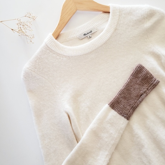 Madewell Sweaters - Madewell Fremont Color Block Pullover Sweater